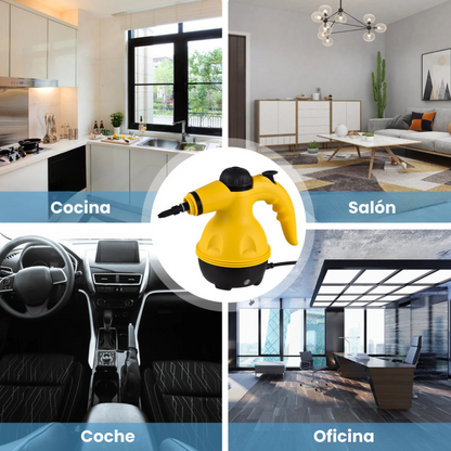 VaporixPro - Limpiador desinfectante a vapor 8 en 1